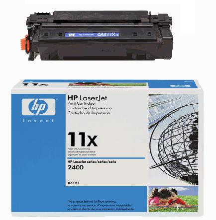 HP Toner Q6511X - original Hewlett Packard Q 6511 X - Nr. 11X